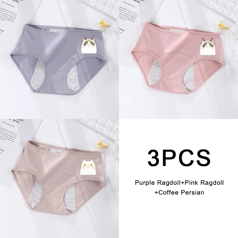 Trio Alba – Culottes Menstruelles en Coton