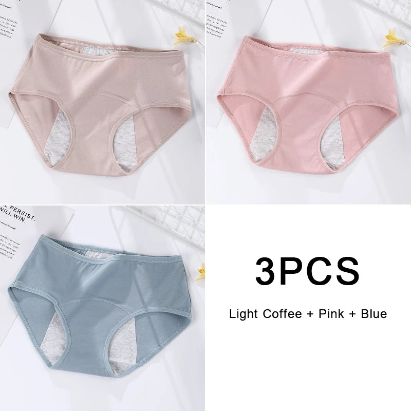 Trio Alba – Culottes Menstruelles en Coton