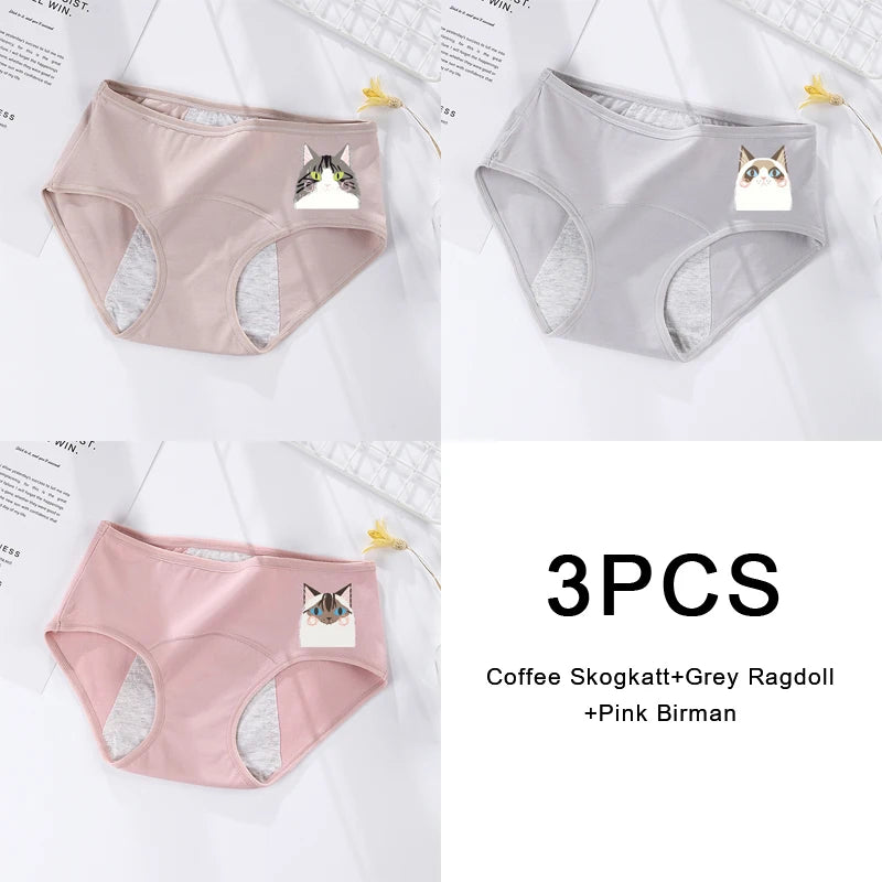 Trio Alba – Culottes Menstruelles en Coton