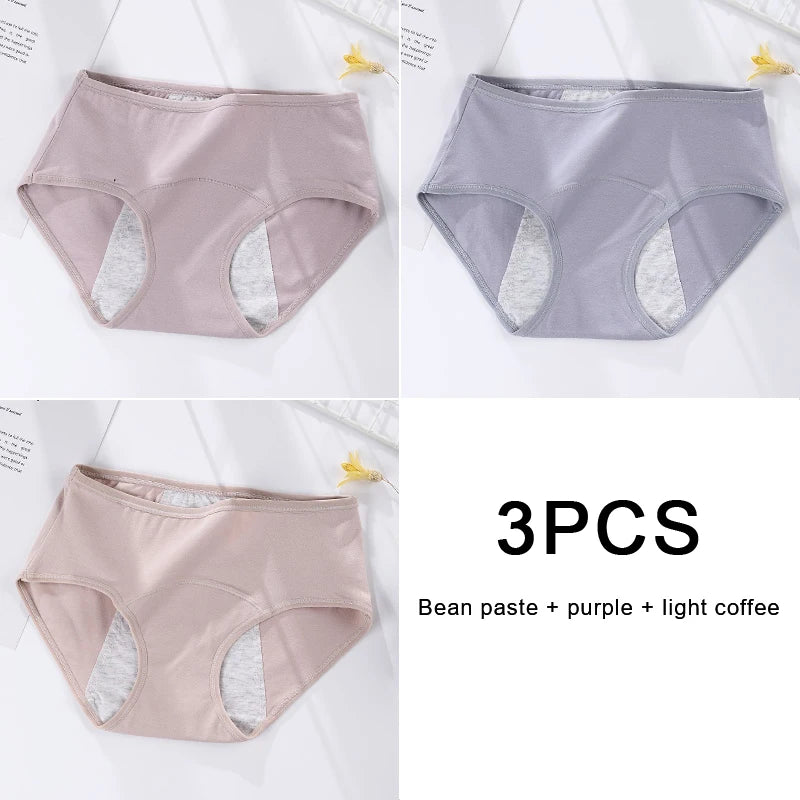 Trio Alba – Culottes Menstruelles en Coton