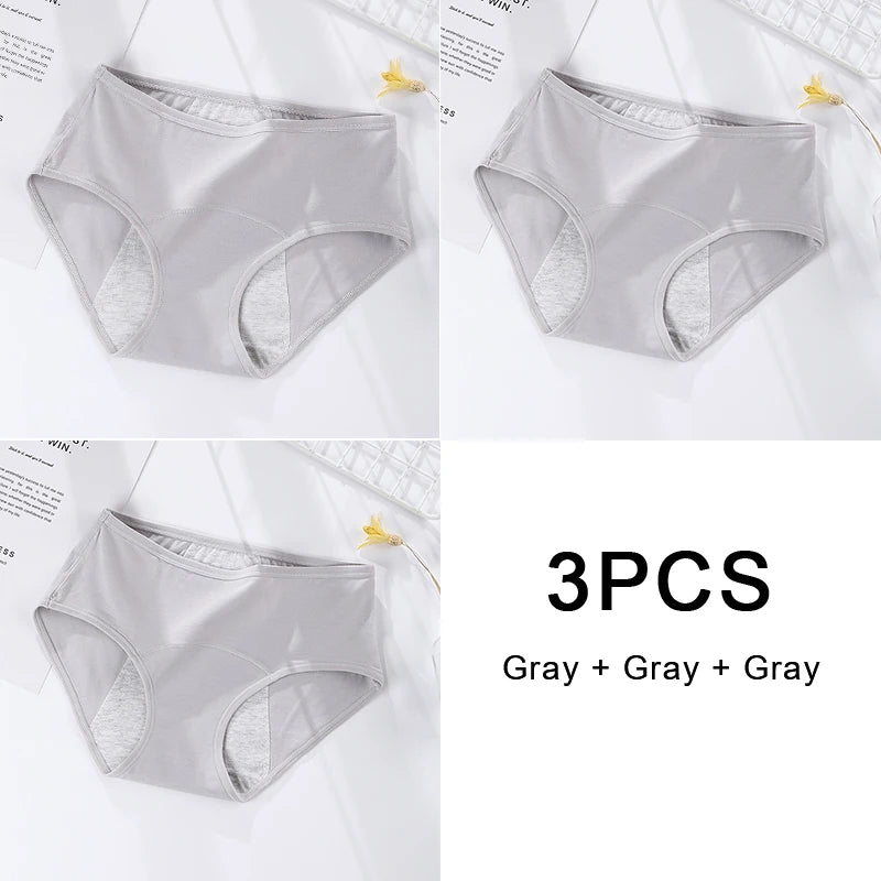 Trio Alba – Culottes Menstruelles en Coton