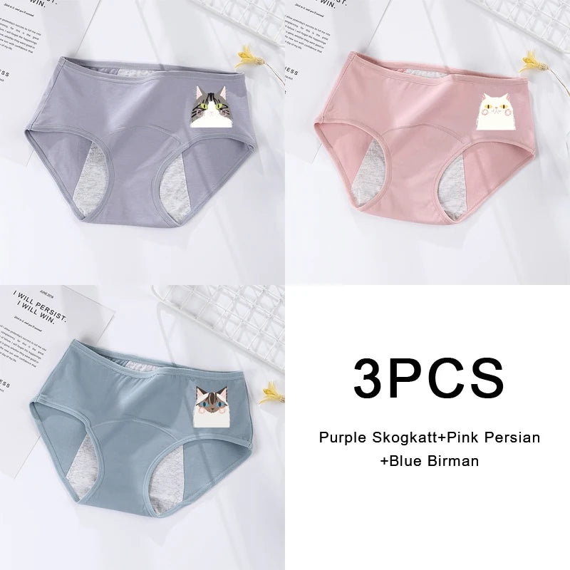 Trio Alba – Culottes Menstruelles en Coton