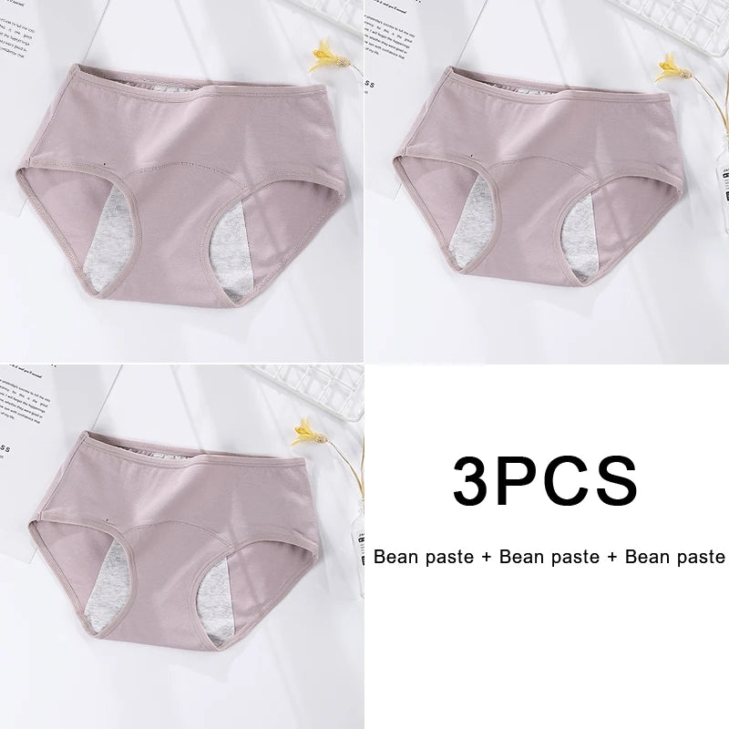 Trio Alba – Culottes Menstruelles en Coton