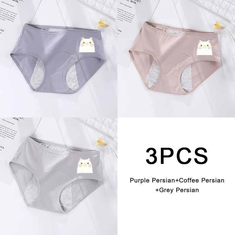 Trio Alba – Culottes Menstruelles en Coton