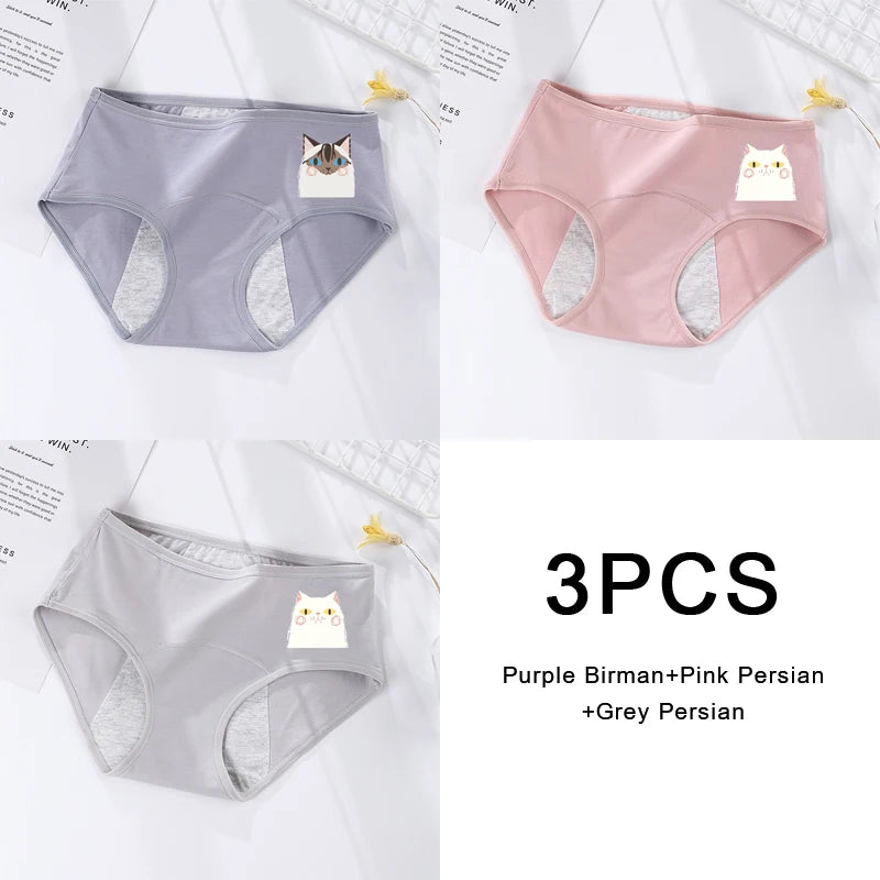 Trio Alba – Culottes Menstruelles en Coton