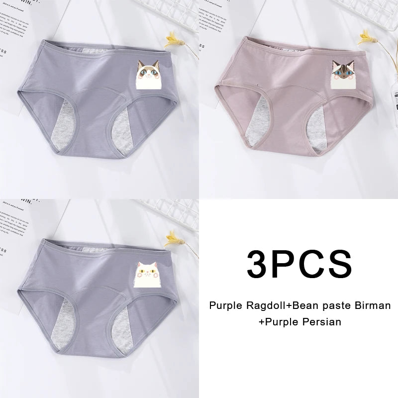 Trio Alba – Culottes Menstruelles en Coton