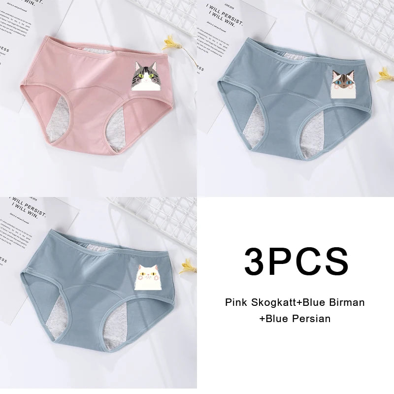 Trio Alba – Culottes Menstruelles en Coton
