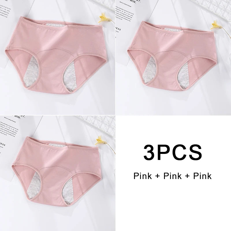 Trio Alba – Culottes Menstruelles en Coton