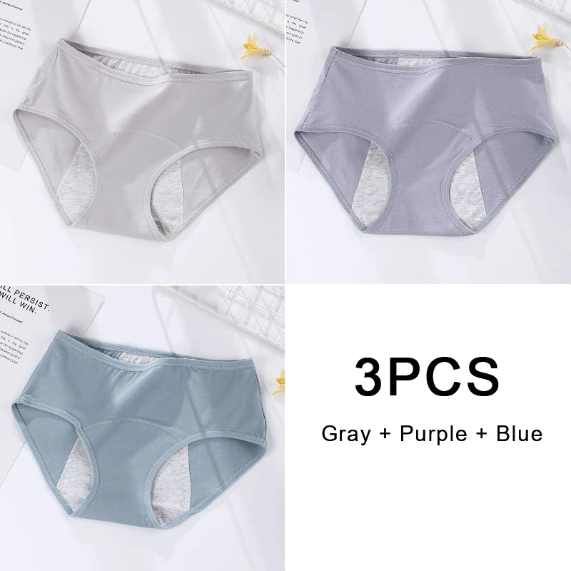 Trio Alba – Culottes Menstruelles en Coton