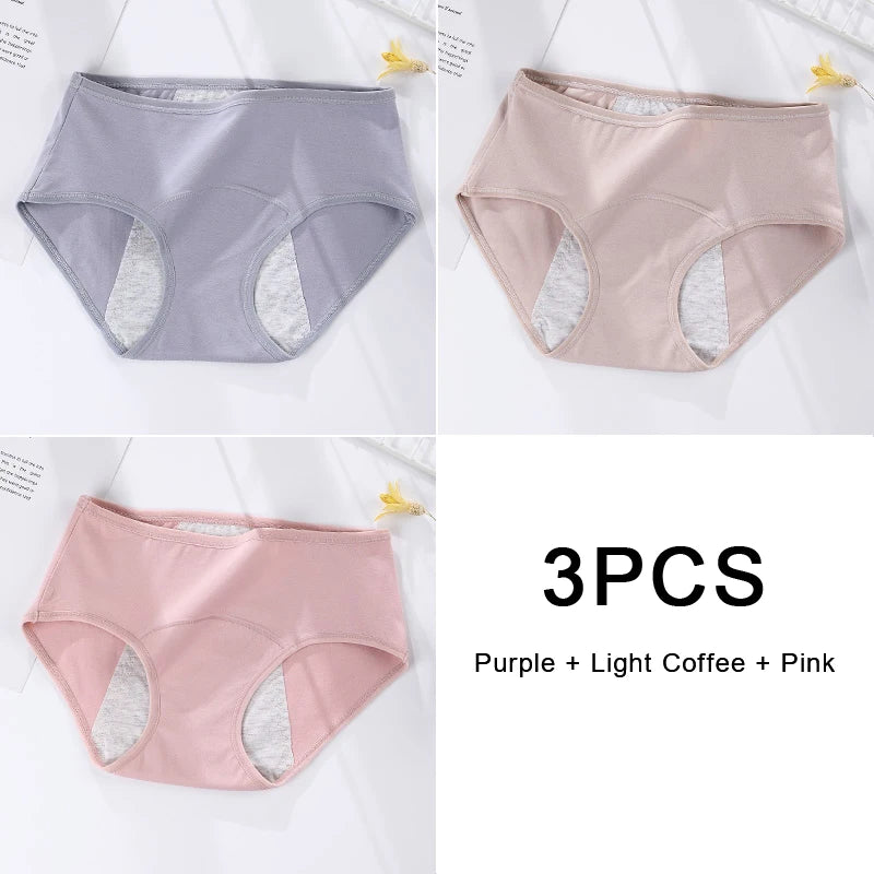 Trio Alba – Culottes Menstruelles en Coton