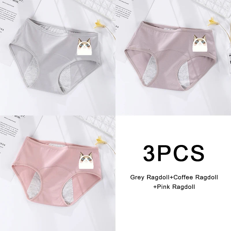 Trio Alba – Culottes Menstruelles en Coton