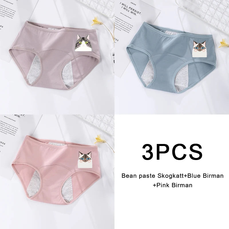 Trio Alba – Culottes Menstruelles en Coton