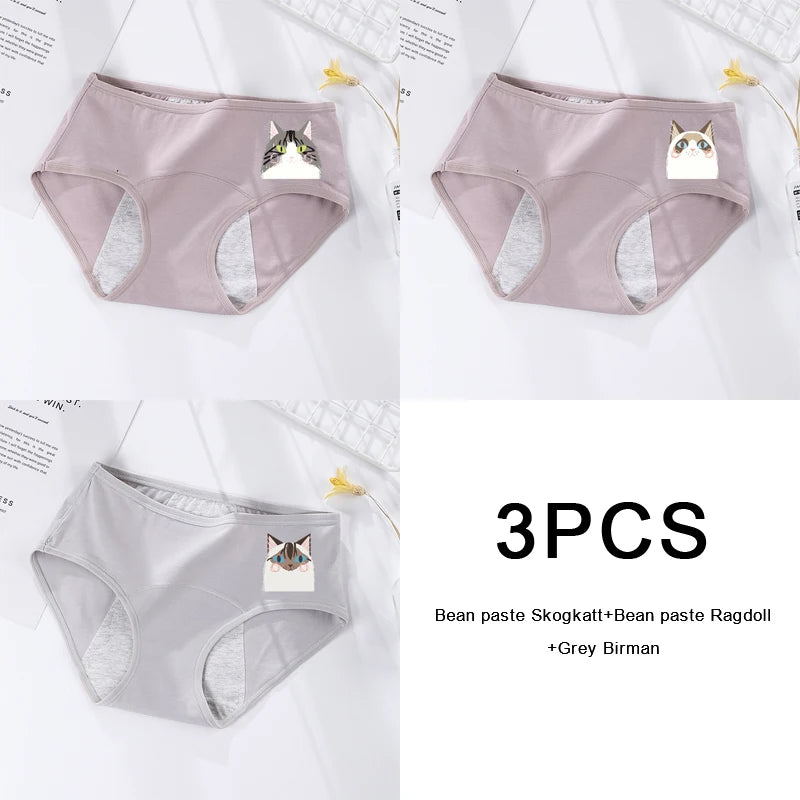 Trio Alba – Culottes Menstruelles en Coton