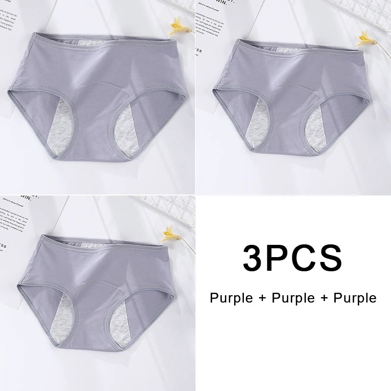 Trio Alba – Culottes Menstruelles en Coton
