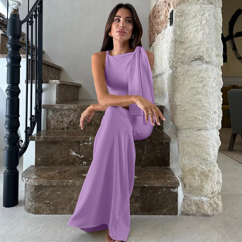 Robe Longue Valentina – Silhouette Sculptée