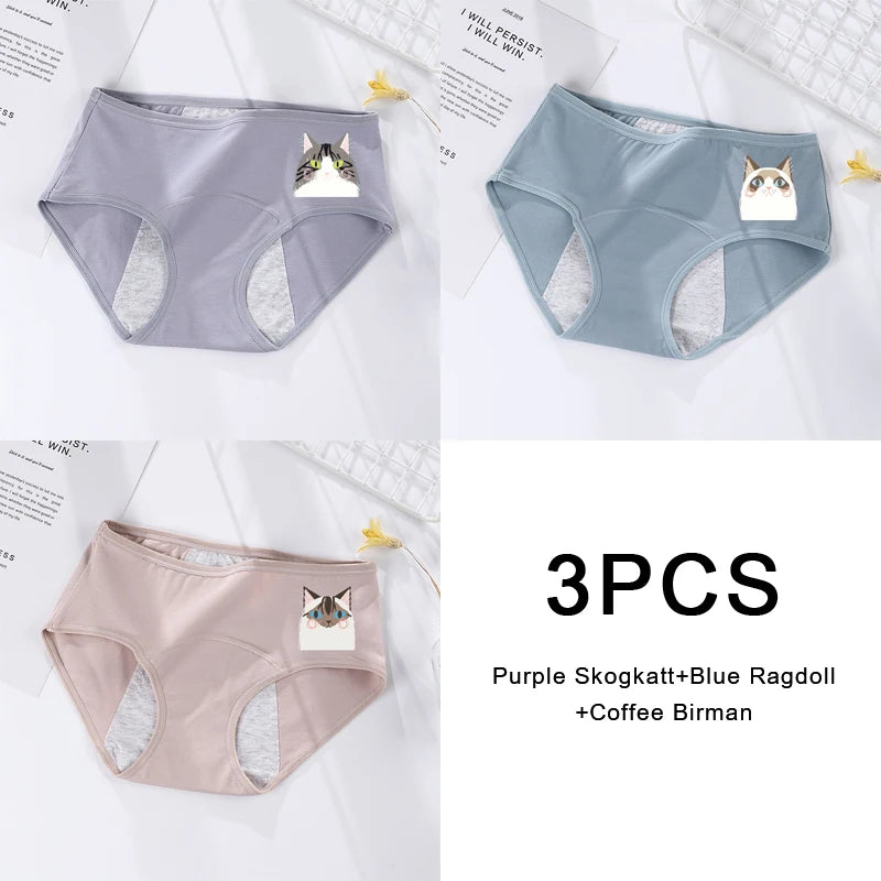Trio Alba – Culottes Menstruelles en Coton