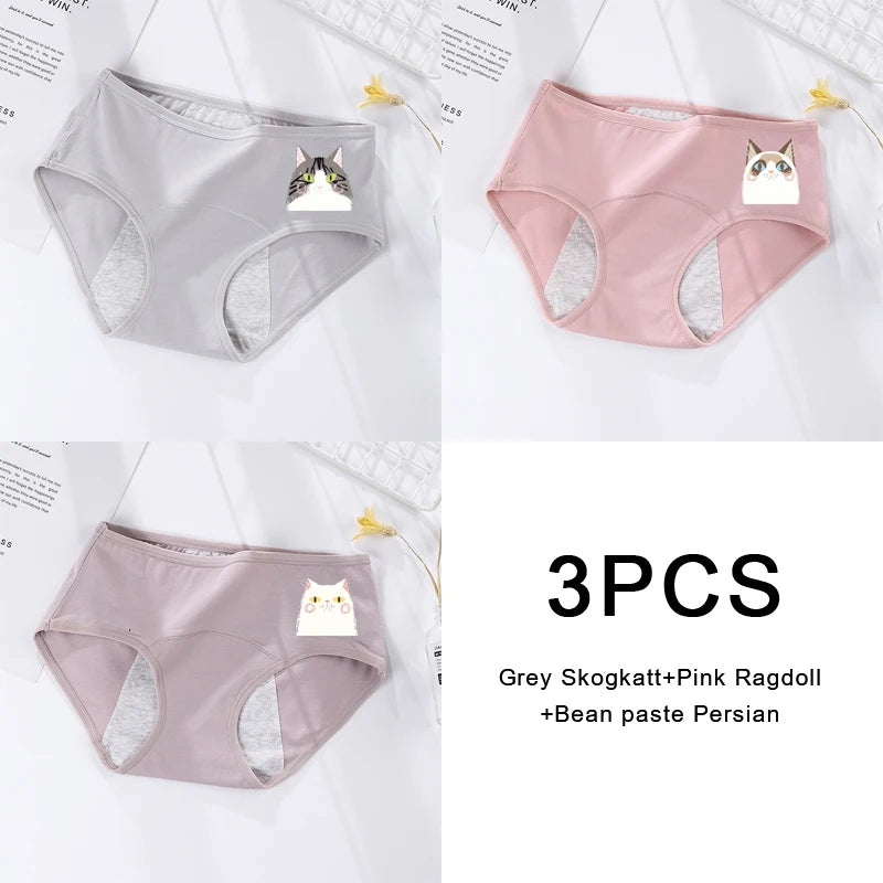 Trio Alba – Culottes Menstruelles en Coton