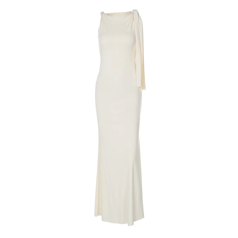 Robe Longue Valentina – Silhouette Sculptée
