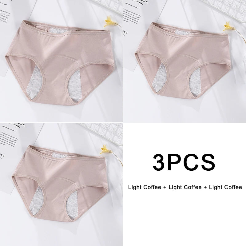 Trio Alba – Culottes Menstruelles en Coton