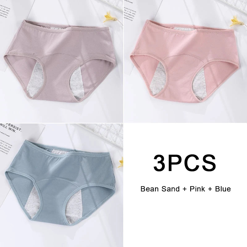 Trio Alba – Culottes Menstruelles en Coton