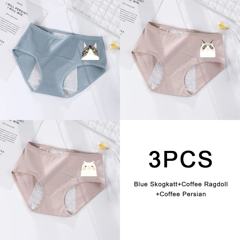 Trio Alba – Culottes Menstruelles en Coton